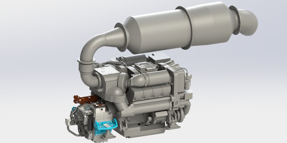 BOS Power S2000 IMO Tier III | Marine | Propulsion Engine | BOS Power 
