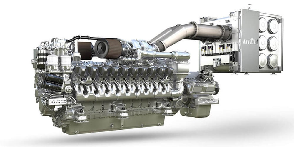 mtu Series 4000 IMO Tier III | Marine | Propulsion Engine | BOS Power 